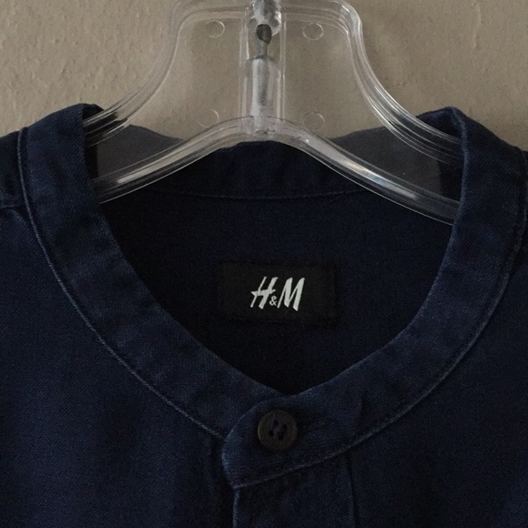 Mandarin Collar Long Sleeve - Picture 2 of 3